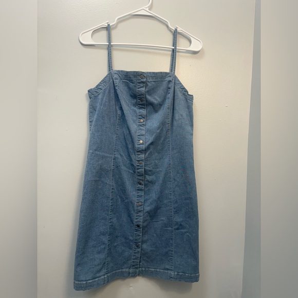 Calvin Klein Jeans Light Blue Mini Dress - Picture 1 of 7